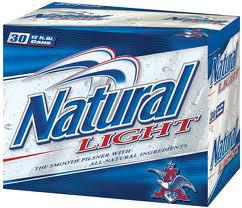 Anheuser-Busch - Natural Light (15 pack 12oz cans) (15 pack 12oz cans)